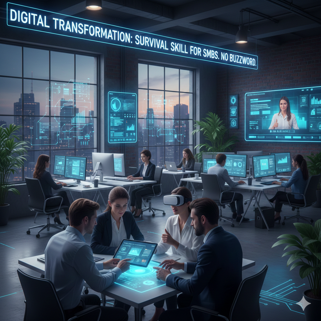 Digital Transformation Isn’t a Buzzword Anymore — It’s a Survival Skill for SMBs